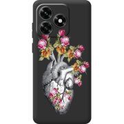Чехол со стразами BoxFace Honor X5c Plus Heart