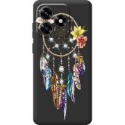 Чехол со стразами BoxFace Honor X5c Plus Dreamcatcher