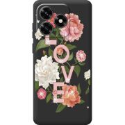 Чехол со стразами BoxFace Honor X5c Plus Love