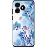 Чехол со стразами BoxFace Honor X5c Plus Orchids