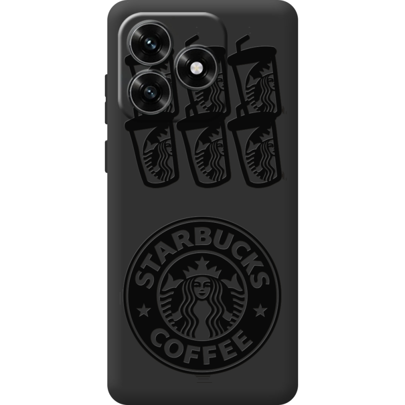 Черный чехол BoxFace Honor X5c Plus Black Coffee
