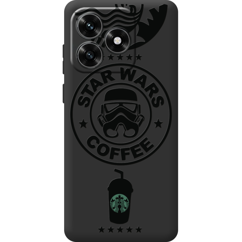 Черный чехол BoxFace Honor X5c Plus Dark Coffee