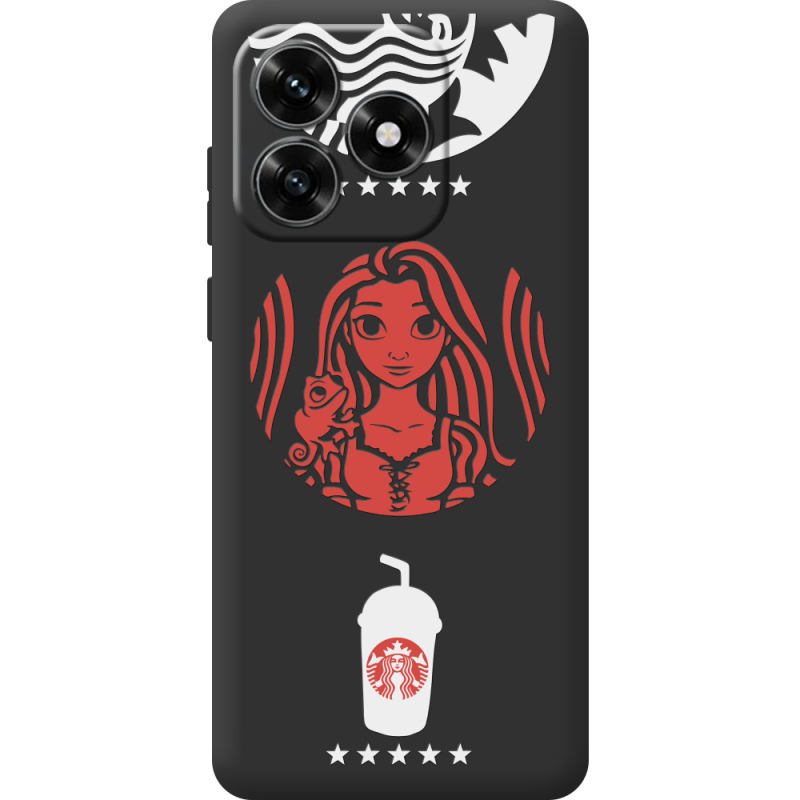 Черный чехол BoxFace Honor X5c Plus RedWhite Coffee