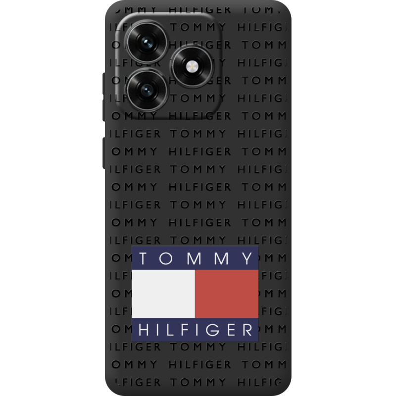 Черный чехол BoxFace Honor X5c Plus Tommy Print