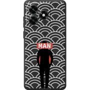 Черный чехол BoxFace Honor X5c Plus Man Pattern