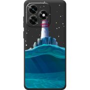 Черный чехол BoxFace Honor X5c Plus Lighthouse