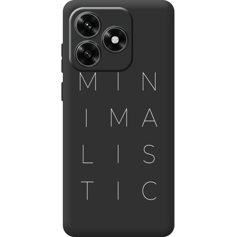 Черный чехол BoxFace Honor X5c Plus Minimalistic