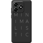 Черный чехол BoxFace Honor X5c Plus Minimalistic