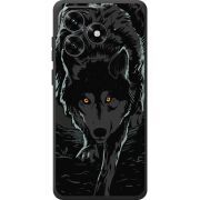 Черный чехол BoxFace Honor X5c Plus Wolf
