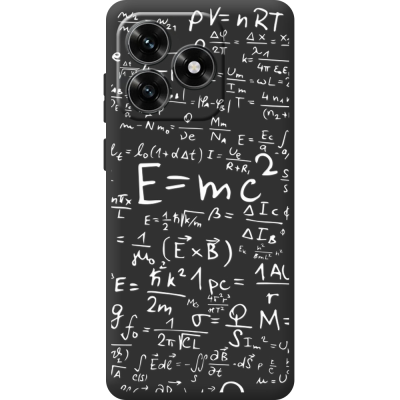 Черный чехол BoxFace Honor X5c Plus E=mc2
