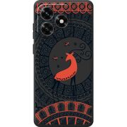 Черный чехол BoxFace Honor X5c Plus Ornament