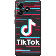 Черный чехол BoxFace Honor X5c Plus Tik Tok