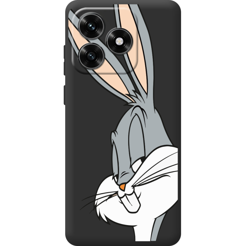 Черный чехол BoxFace Honor X5c Plus Lucky Rabbit