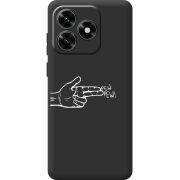Черный чехол BoxFace Honor X5c Plus Pew Pew