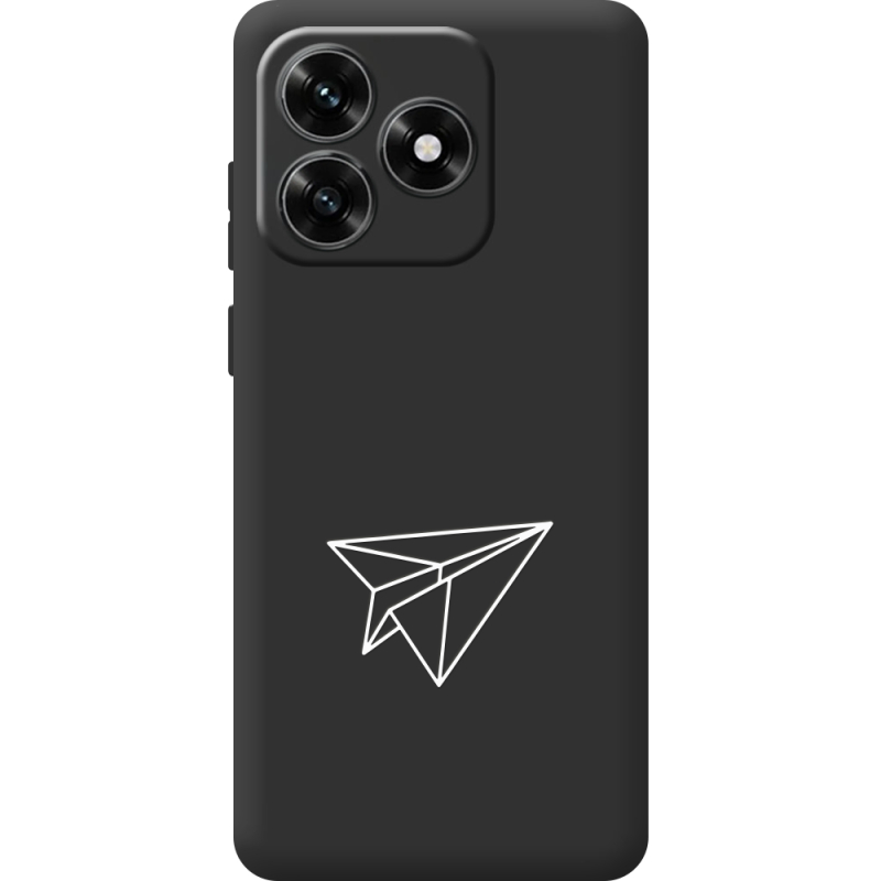 Черный чехол BoxFace Honor X5c Plus Paper Plane