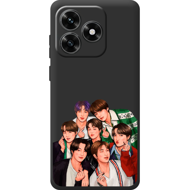 Черный чехол BoxFace Honor X5c Plus BTS