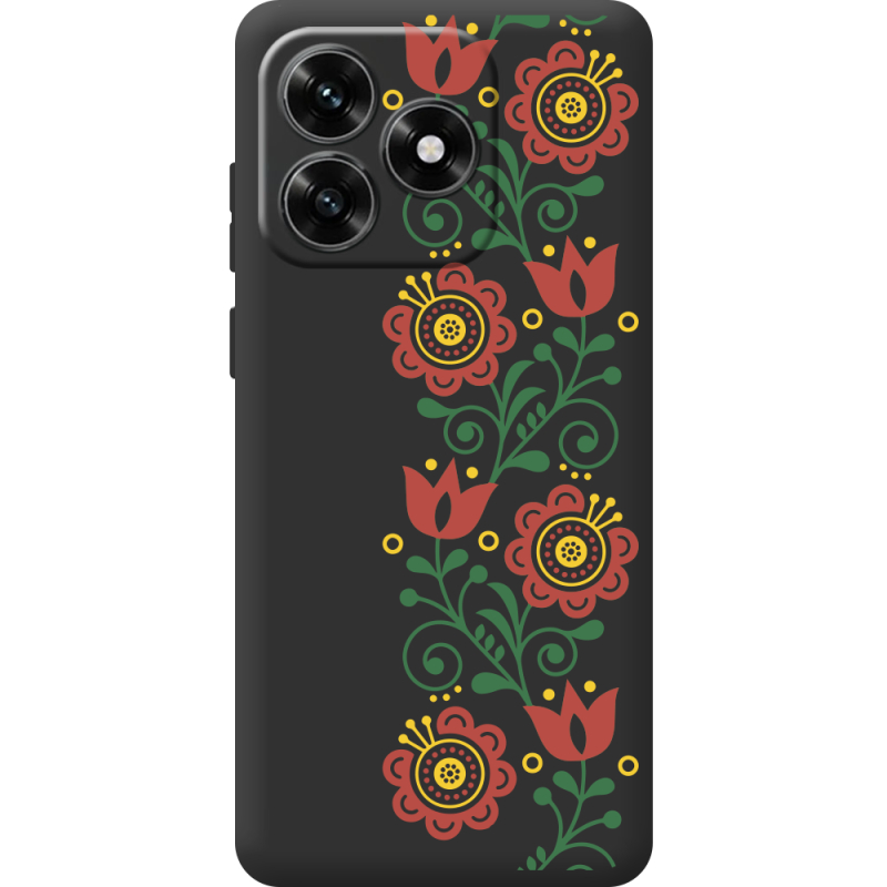 Черный чехол BoxFace Honor X5c Plus Ethno