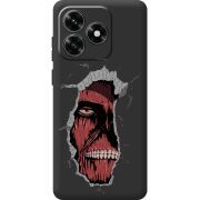 Черный чехол BoxFace Honor X5c Plus Нападение на Титана