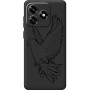Черный чехол BoxFace Honor X5c Plus Dove