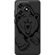 Черный чехол BoxFace Honor X5c Plus Grizzly Bear