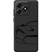 Черный чехол BoxFace Honor X5c Plus Sportcar