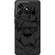 Черный чехол BoxFace Honor X5c Plus Bear King