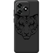 Черный чехол BoxFace Honor X5c Plus Tiger