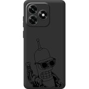 Черный чехол BoxFace Honor X5c Plus 