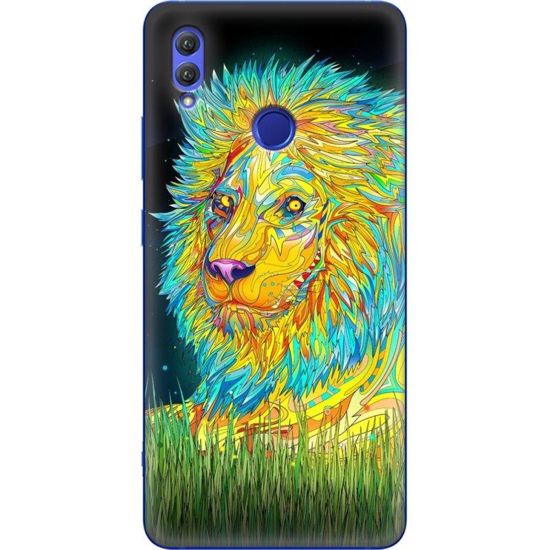 Чехол Uprint Honor Note 10 Moonlight Lion