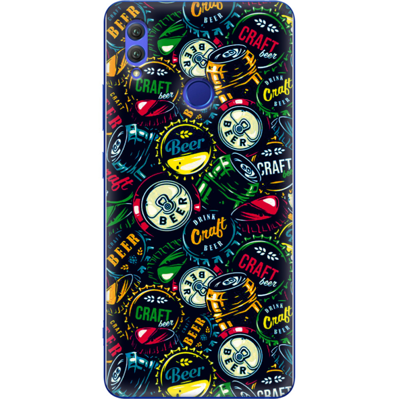 Чехол Uprint Honor Note 10 Bottle Caps