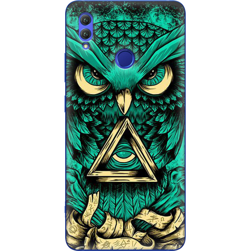 Чехол Uprint Honor Note 10 Masonic Owl