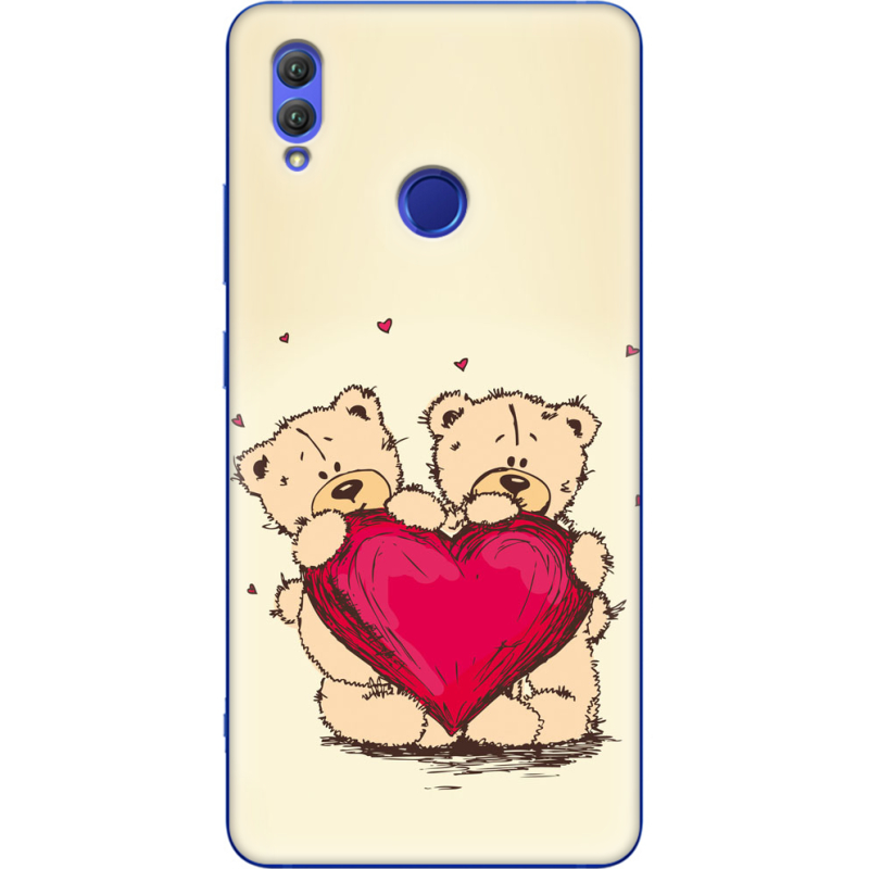 Чехол Uprint Honor Note 10 Teddy Bear Love