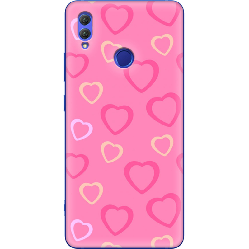 Чехол Uprint Honor Note 10 Sugar Hearts