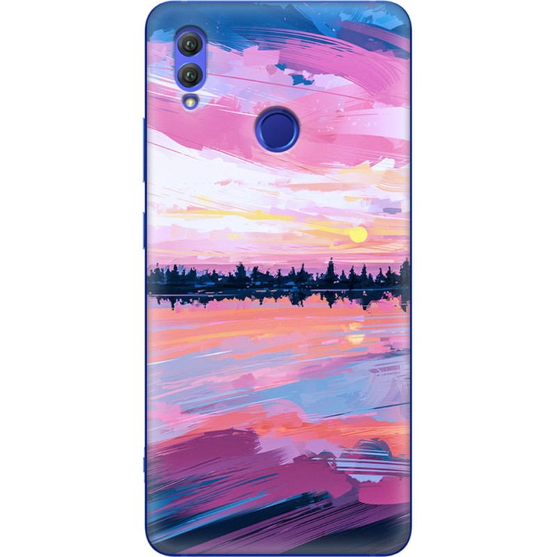 Чехол Uprint Honor Note 10 Sky Mirror