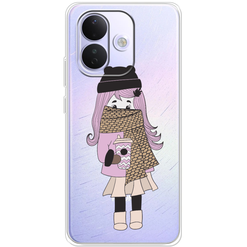 Прозорий чохол BoxFace Xiaomi Redmi Note 17 Pro Winter Morning Girl