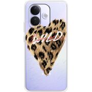 Прозорий чохол BoxFace Xiaomi Redmi Note 17 Pro Wild Love