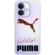 Прозорий чохол BoxFace Xiaomi Redmi Note 17 Pro Wild Cat