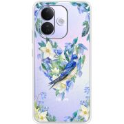 Прозорий чохол BoxFace Xiaomi Redmi Note 17 Pro Spring Bird