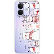 Прозорий чохол BoxFace Xiaomi Redmi Note 17 Pro The Friendly Beasts