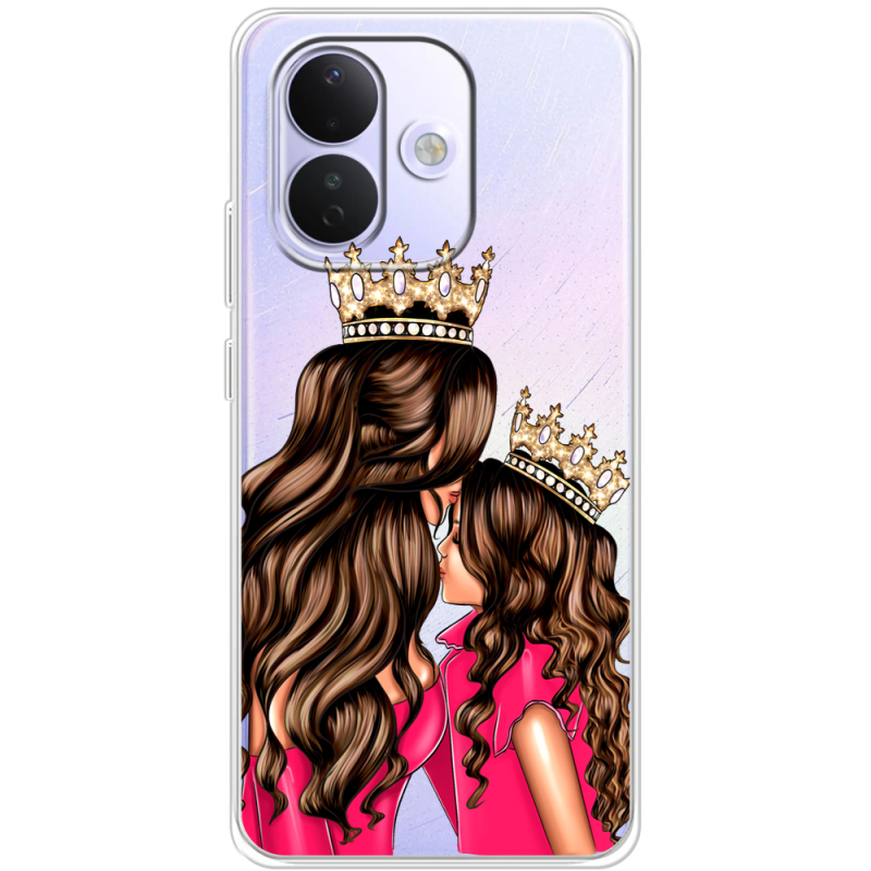 Прозорий чохол BoxFace Xiaomi Redmi Note 17 Pro Queen and Princess