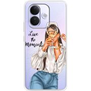 Прозорий чохол BoxFace Xiaomi Redmi Note 17 Pro Live The Moment