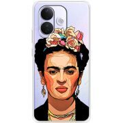 Прозорий чохол BoxFace Xiaomi Redmi Note 17 Pro Фрида Кало