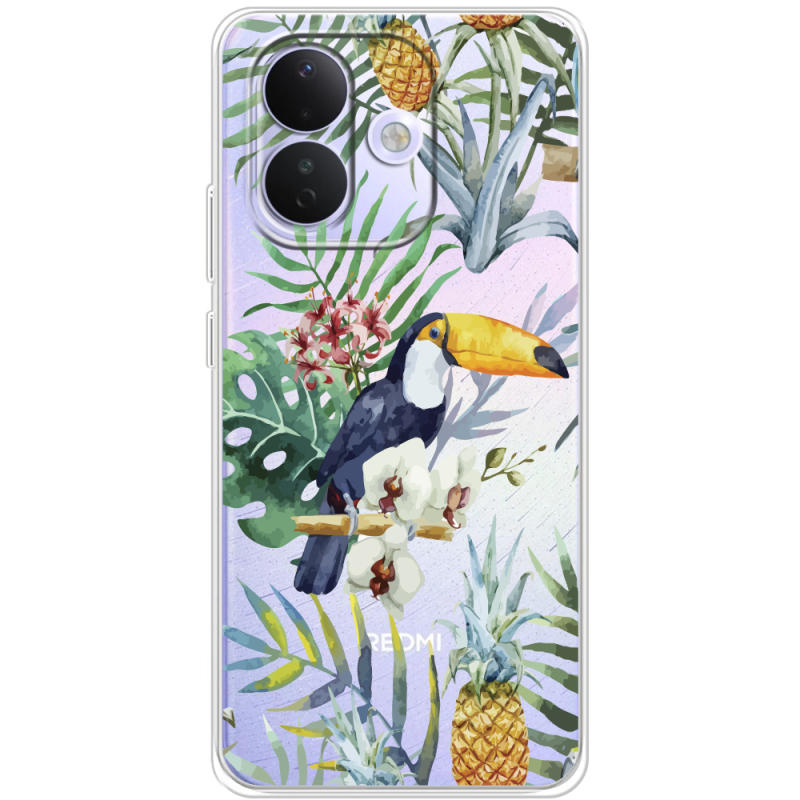 Прозорий чохол BoxFace Xiaomi Redmi Note 17 Pro Tucan