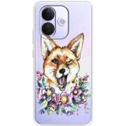 Прозорий чохол BoxFace Xiaomi Redmi Note 17 Pro Winking Fox