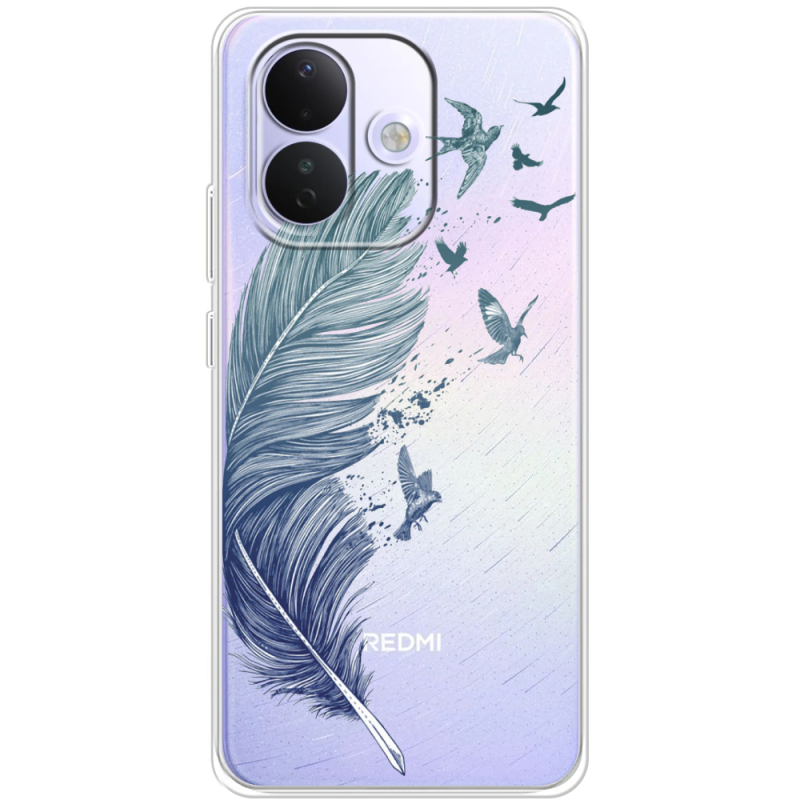 Прозорий чохол BoxFace Xiaomi Redmi Note 17 Pro Feather