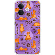 Чохол BoxFace Xiaomi Redmi Note 17 Pro Yoga Cat