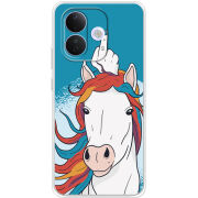 Чохол BoxFace Xiaomi Redmi Note 17 Pro Fuck Unicorn