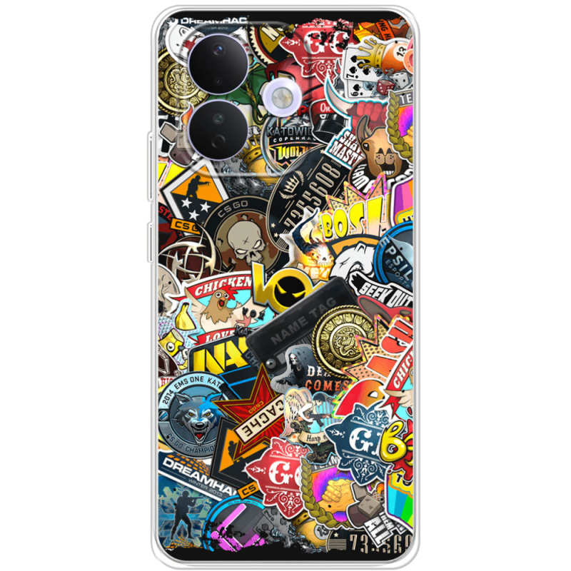 Чохол BoxFace Xiaomi Redmi Note 17 Pro CS:Go Stickerbombing