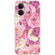 Чохол BoxFace Xiaomi Redmi Note 17 Pro Pink Peonies