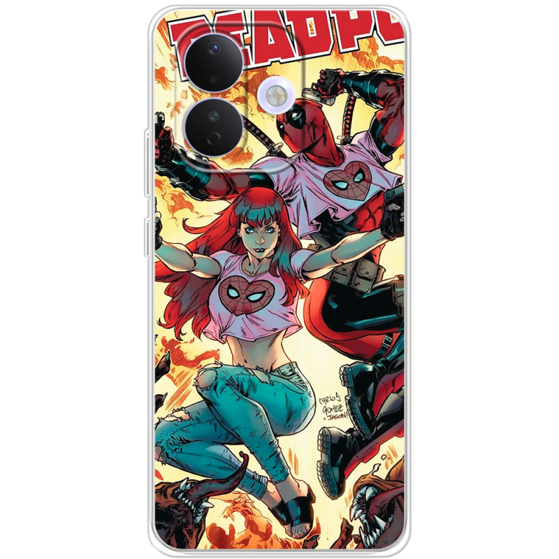 Чохол BoxFace Xiaomi Redmi Note 17 Pro Deadpool and Mary Jane